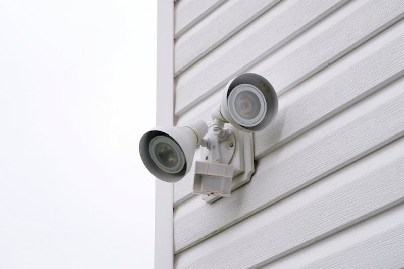 センサーライトの写真